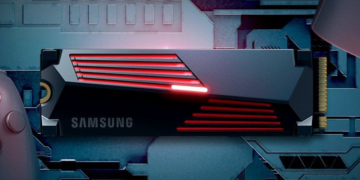 Samsung SSD 990 Pro s chladičem