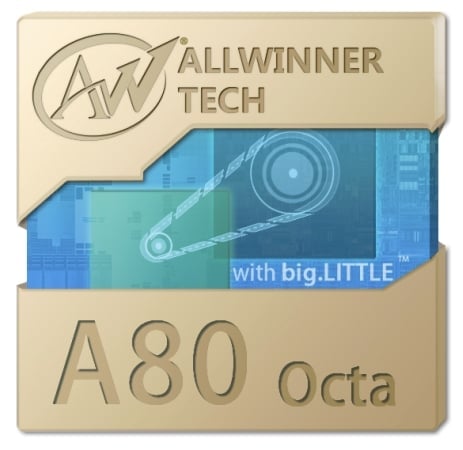 Logo čipu Allwinner A80