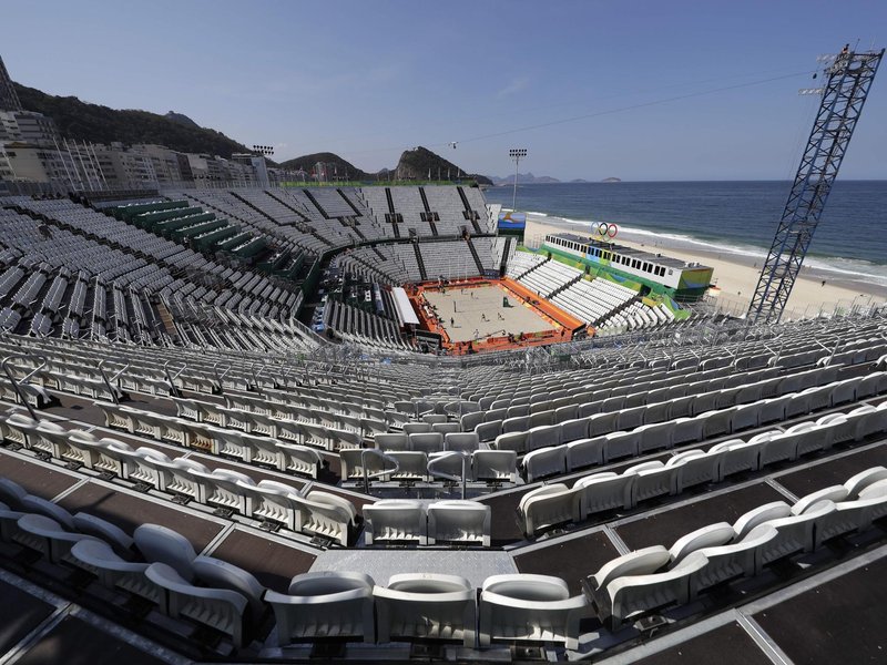  Stadiony v Riu zatím zejí prázdnotou