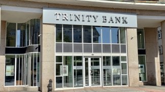 Ilustrační fotografie. Pobočka TRINITY BANK v Liberci. (10. 08. 2026)