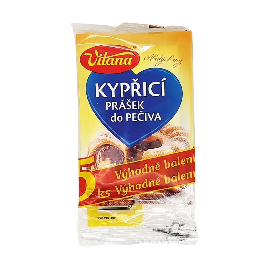 Kypřicí prášky do pečiva s fosfáty