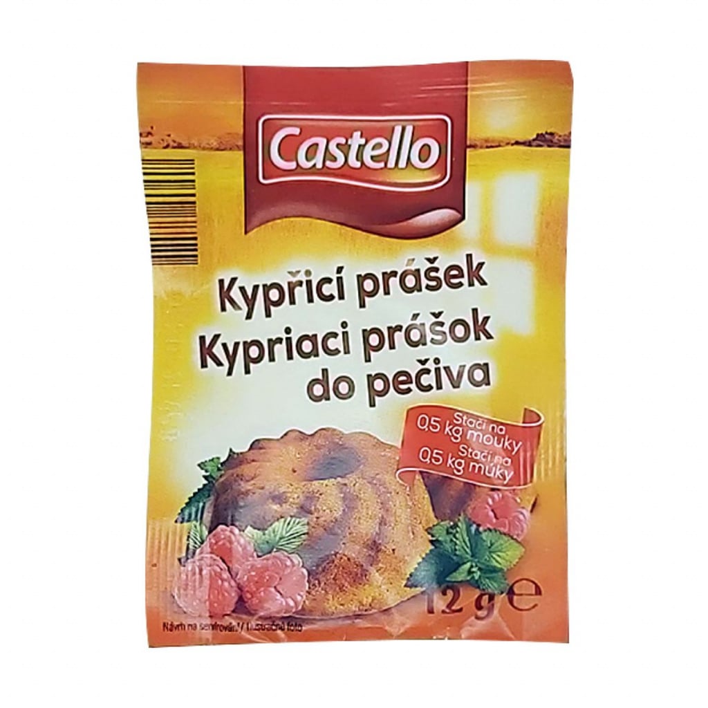 Kypřicí prášky do pečiva s fosfáty