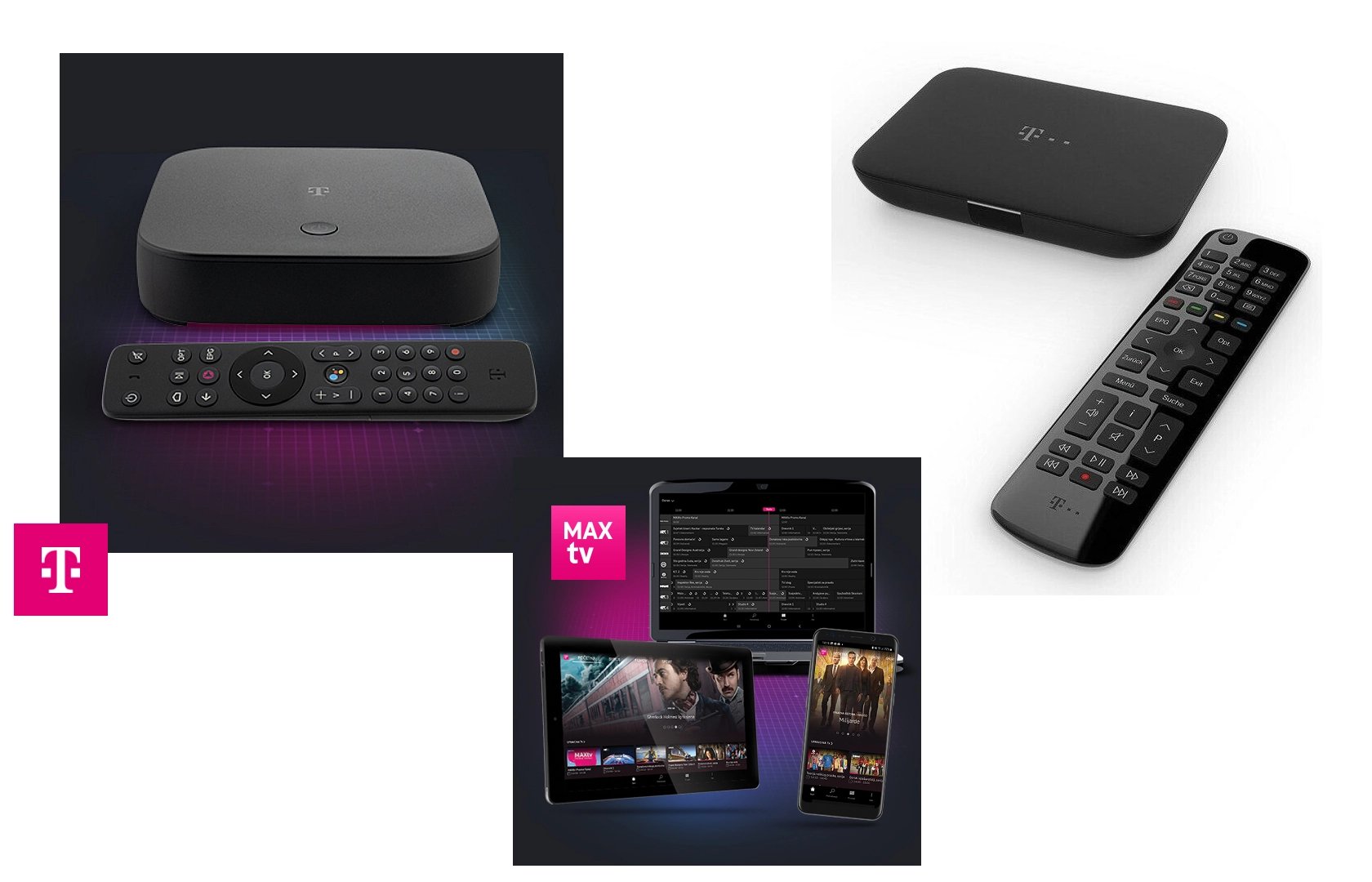 Zařízení pro internetovou MaxTV