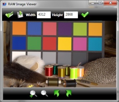 Pomocí RAW Image Viewer otevřete i upravíte fotografie ve formátu RAW