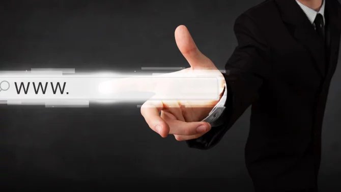 Doména v adresovém řádku