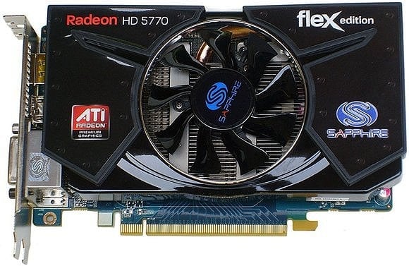 Grafická karta Sapphire Radeon HD 5770 FleX