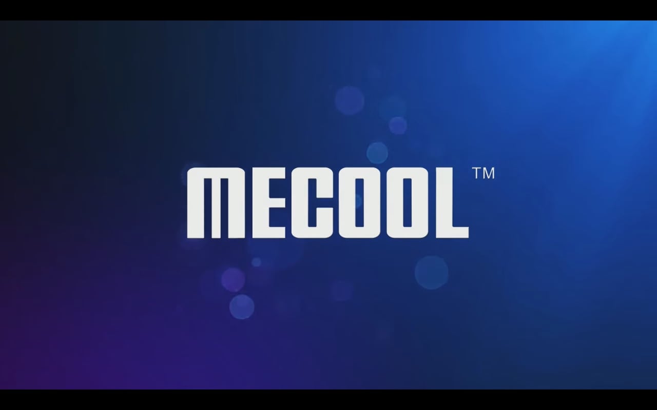 Mecool uživatelské prostředí (úvodní menu a menu aplikací)