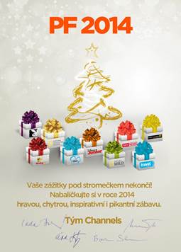 PF 2014 - novoroční přání, která dorazila do redakce DigiZone.cz