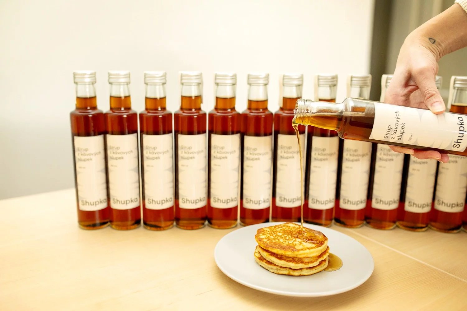Sirupy značky Shupka od Martiny Jelčić