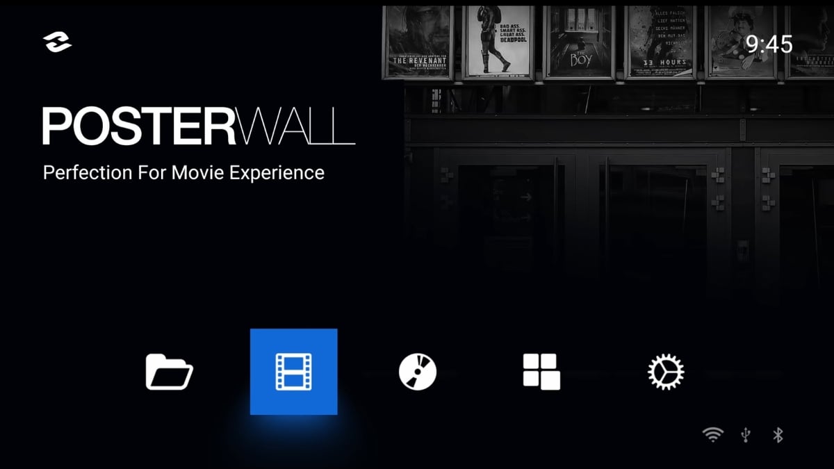 Zidoo X20 Pro - Seznam souborů