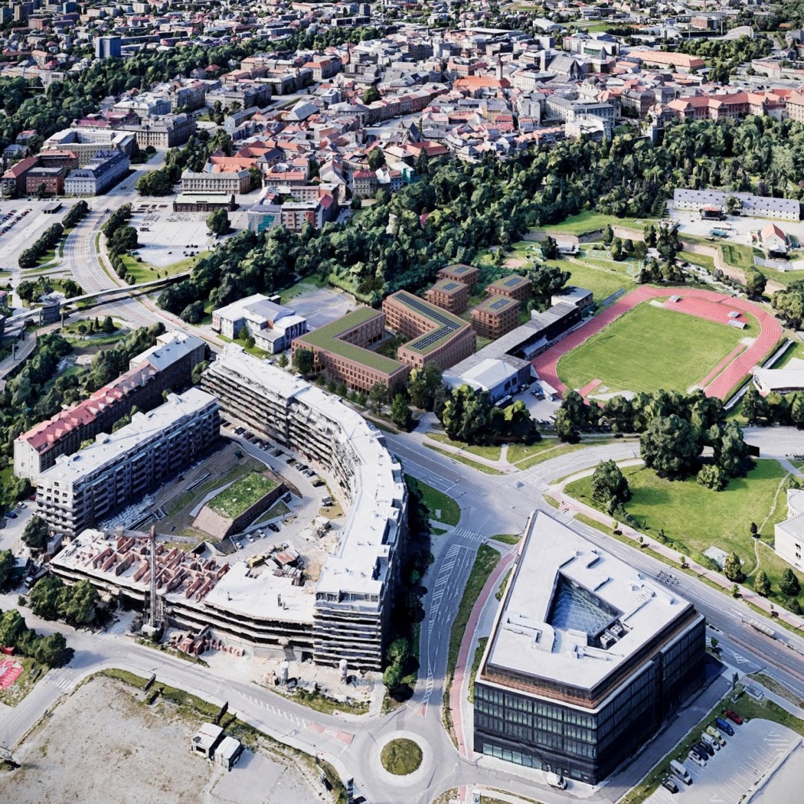 Projekt 17square v Olomouci připravuje Redstone