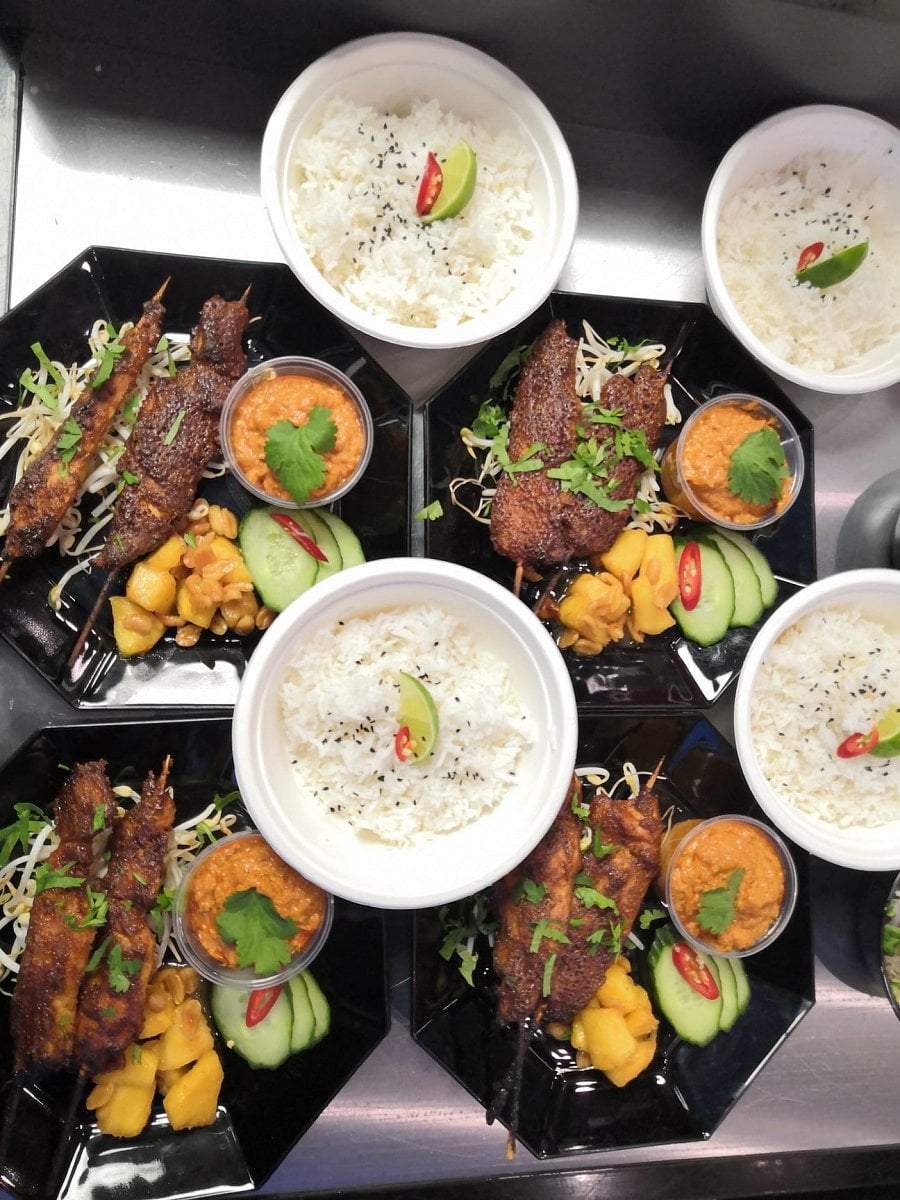 Mutant Fast Food - kuřecí satay