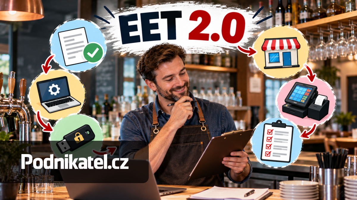 Co všechno musíte udělat před startem EET 2.0? Přinášíme návod krok za krokem