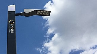 Chytré pouliční osvětlení v Praze