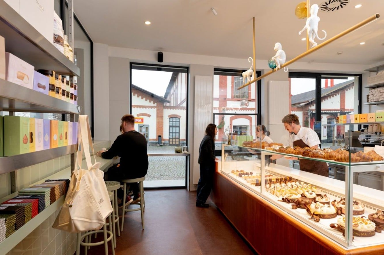 Cukrárna Myšák v Holešovické tržnici