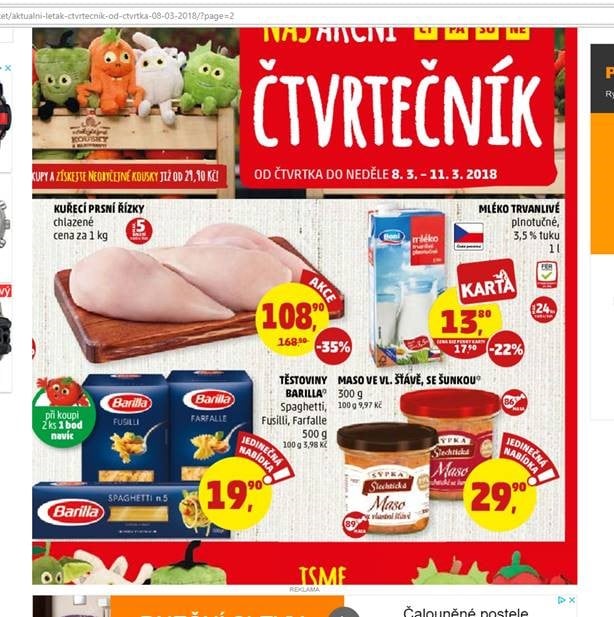 Falšované masné produkty v akci Penny Marketu