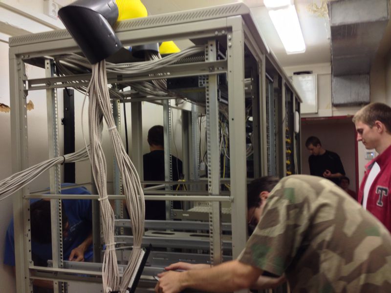 Serverovna Strahov průběh rekonstrukce