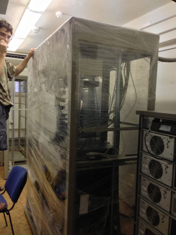 Serverovna Strahov průběh rekonstrukce