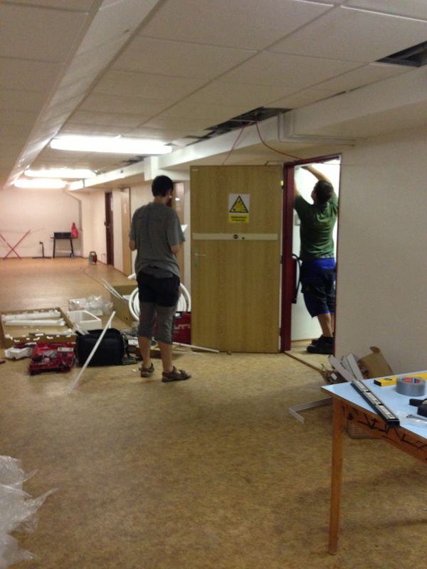 Serverovna Strahov průběh rekonstrukce