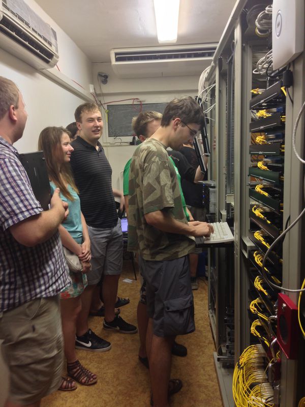 Serverovna Strahov průběh rekonstrukce