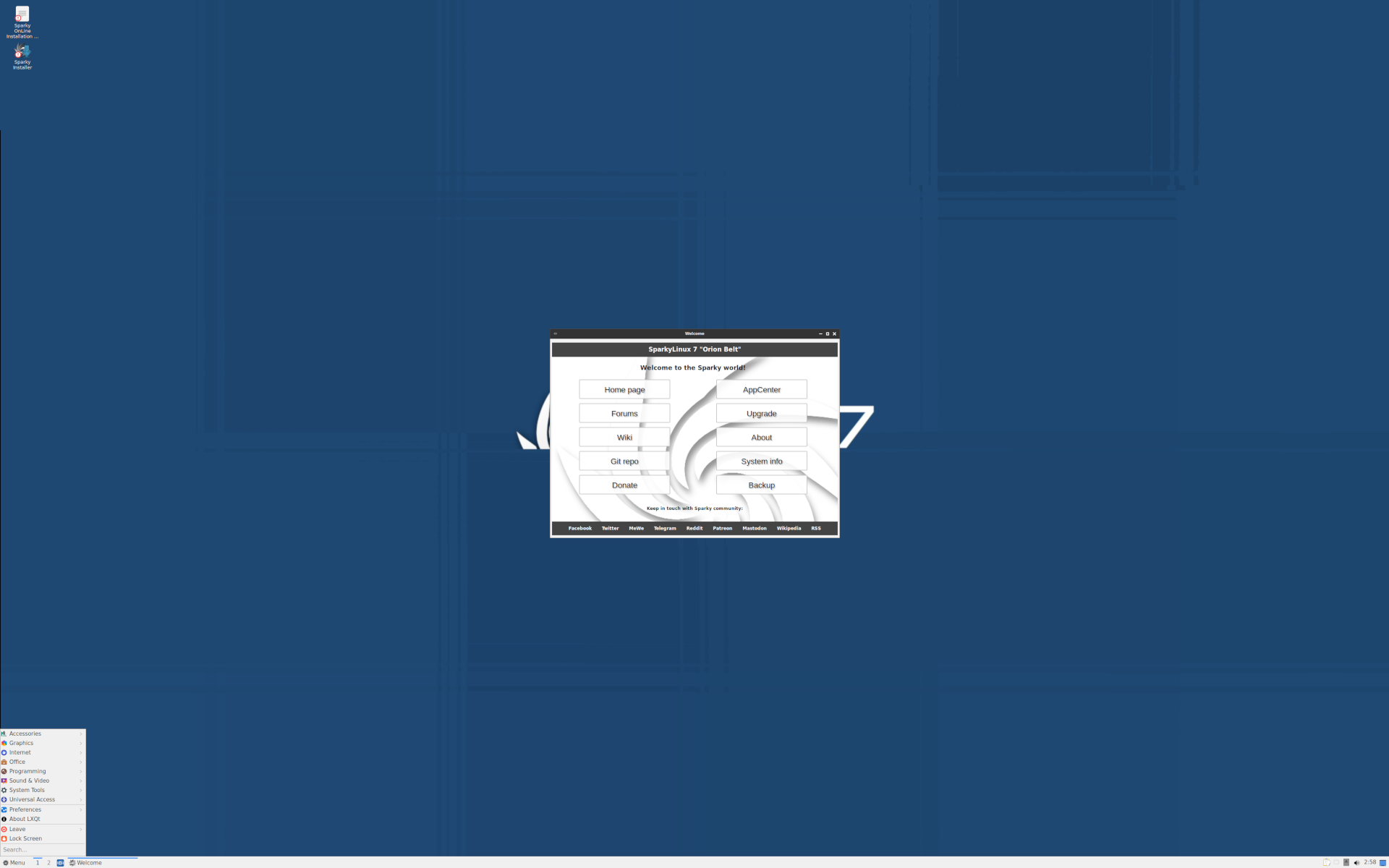 SparkyLinux 7