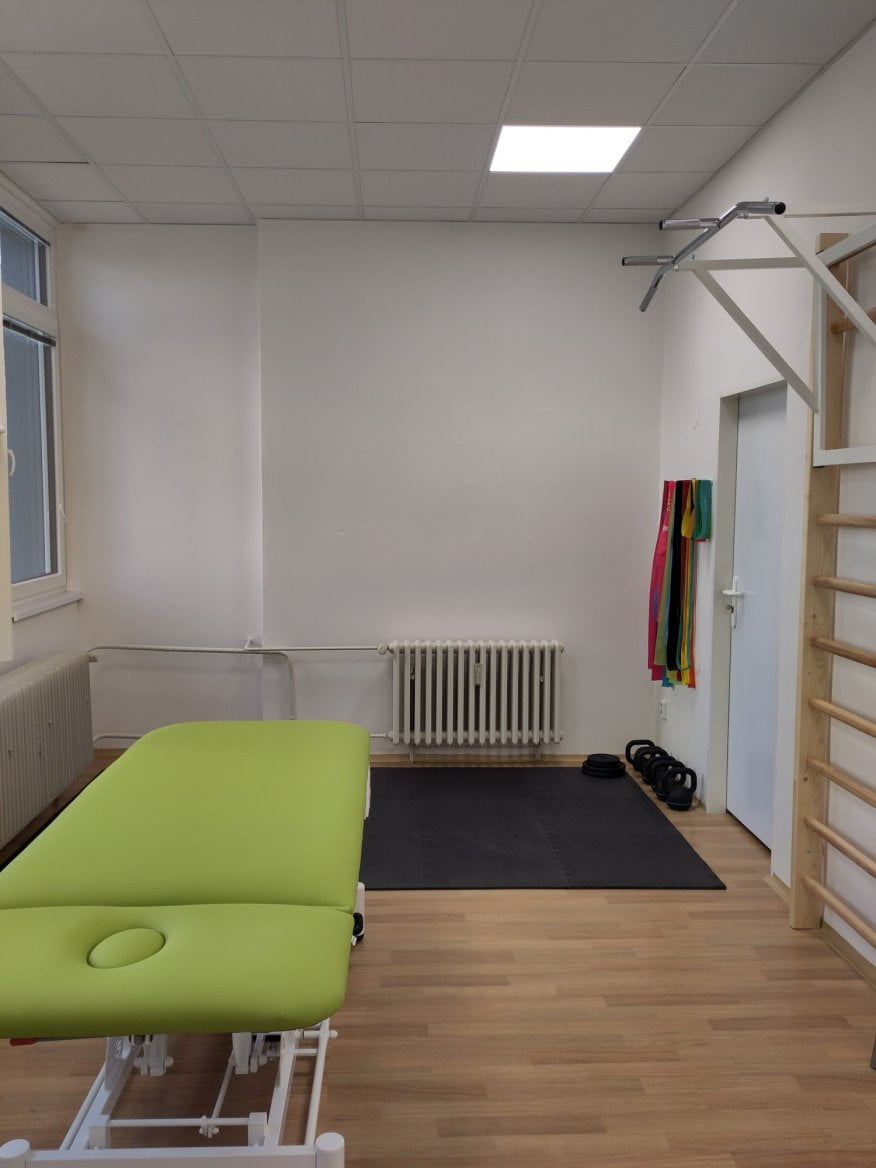 Pohled do ordinace Fyzioterapie Bártovi