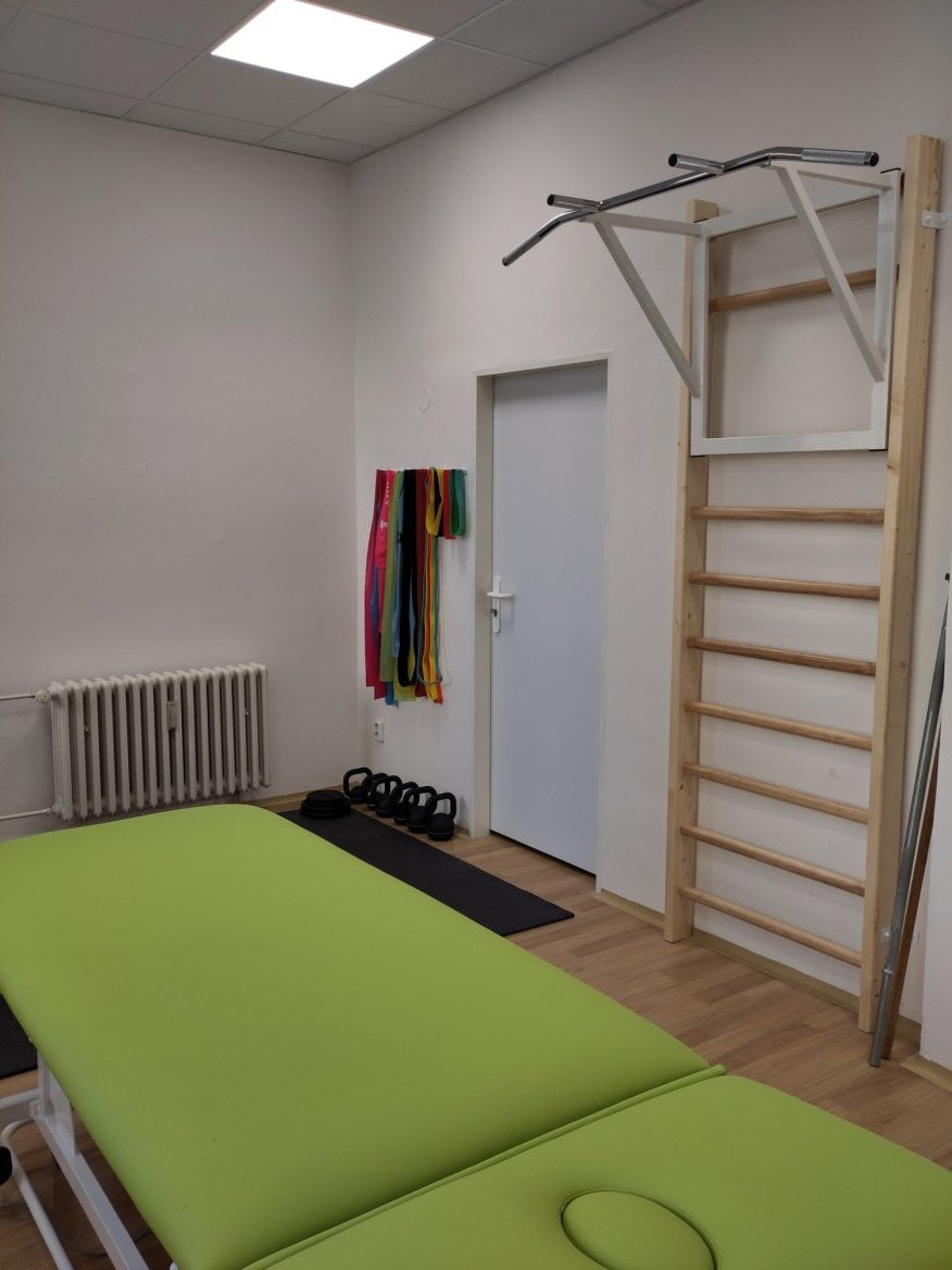 Pohled do ordinace Fyzioterapie Bártovi