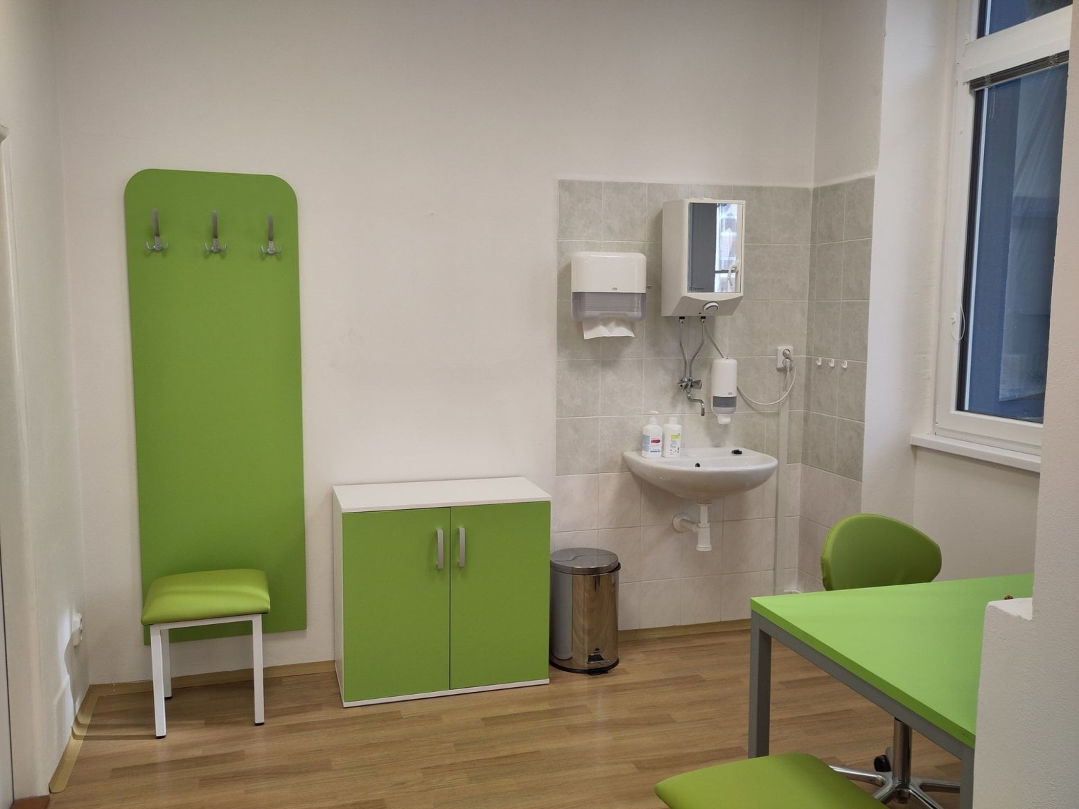 Pohled do ordinace Fyzioterapie Bártovi