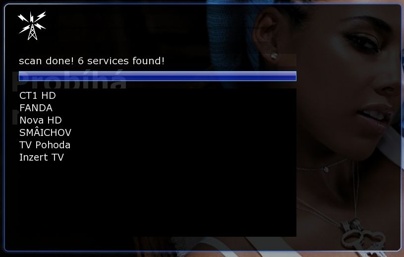 Některé přijímače nemusí programovou pozici SMÍCHOV vůbec naladit.