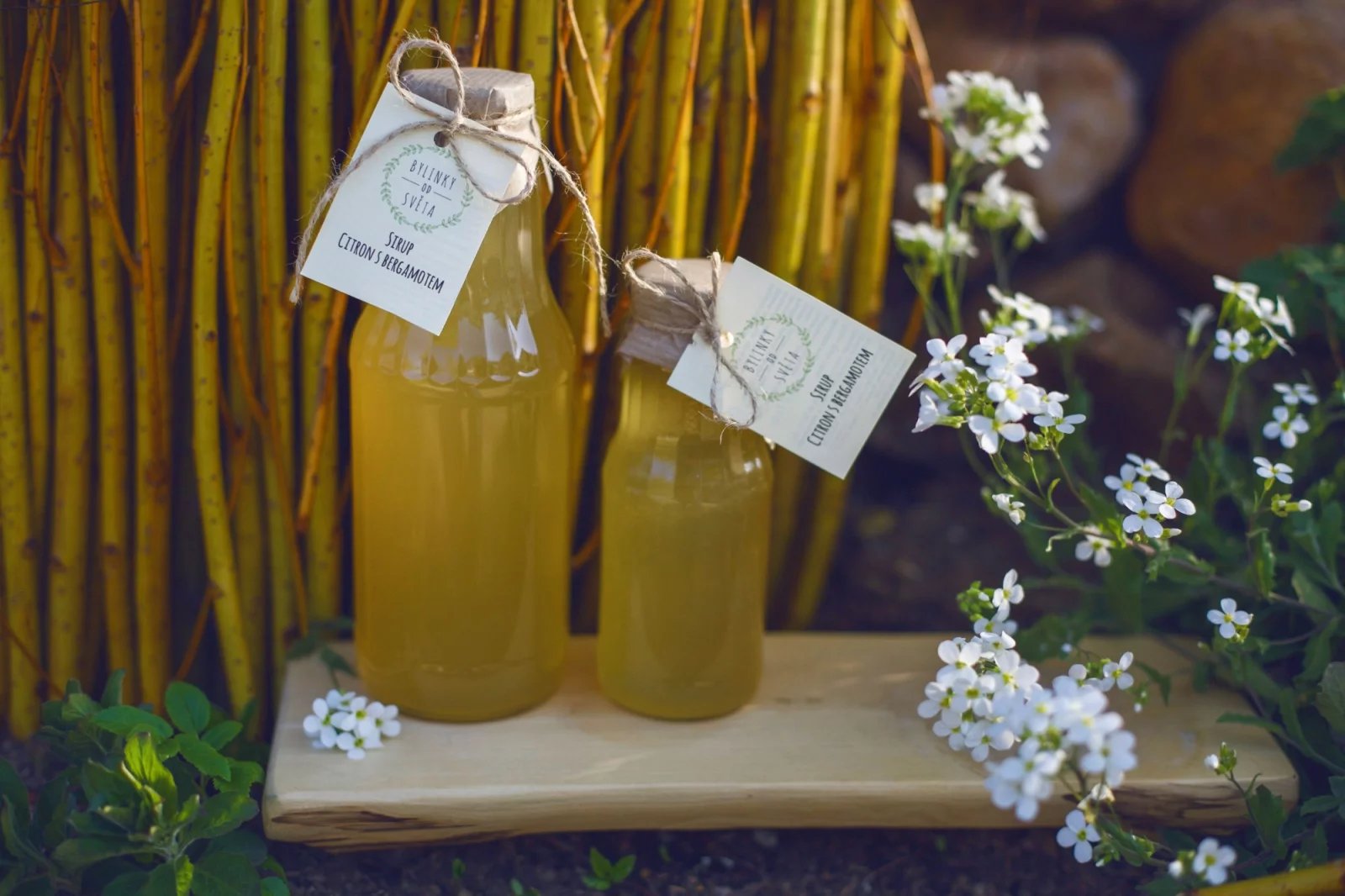 Citronové sirupy od Bylinky od Světa