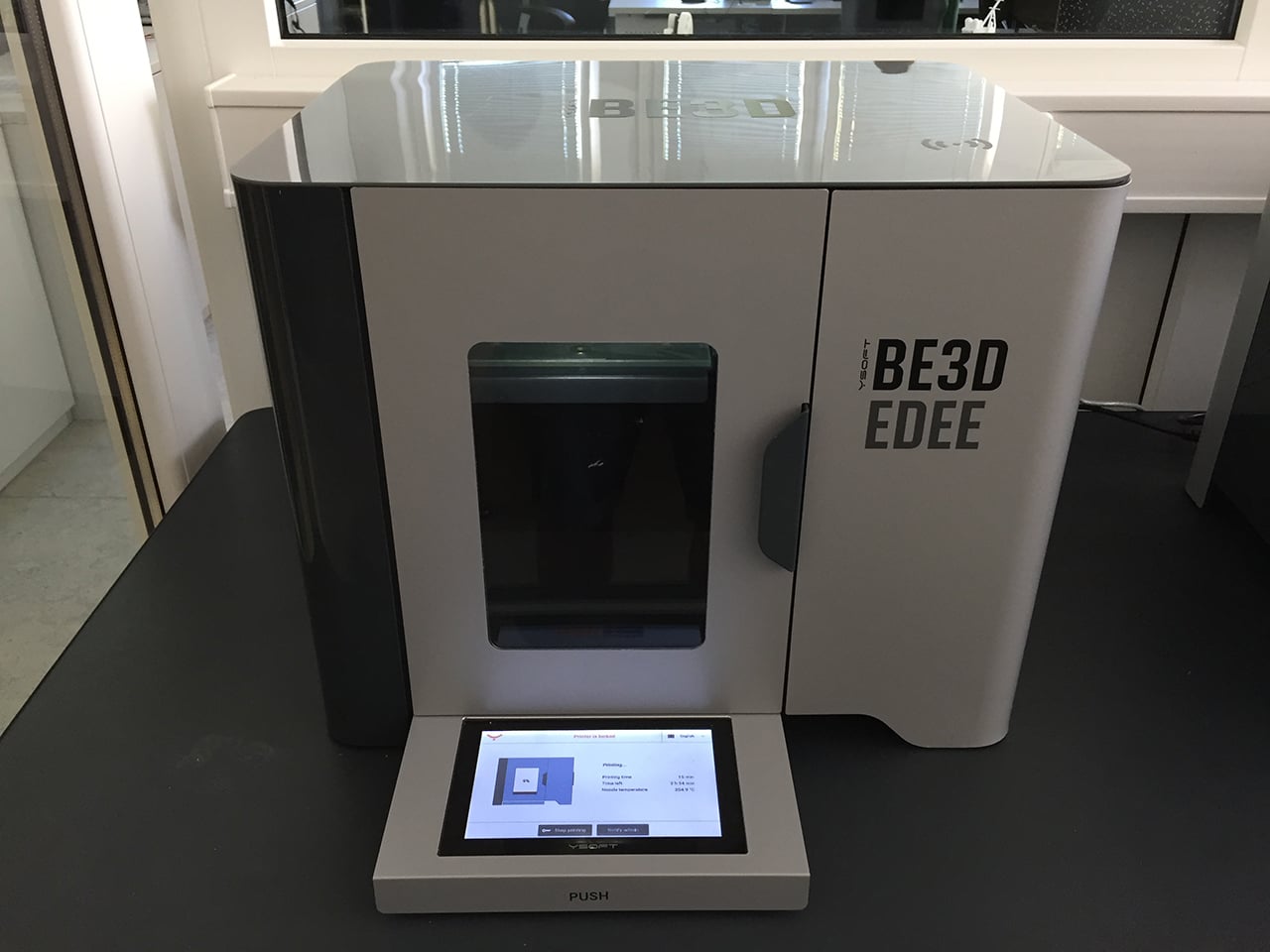 Učebna 3D tisku na Střední průmyslové škole na Proseku v Praze