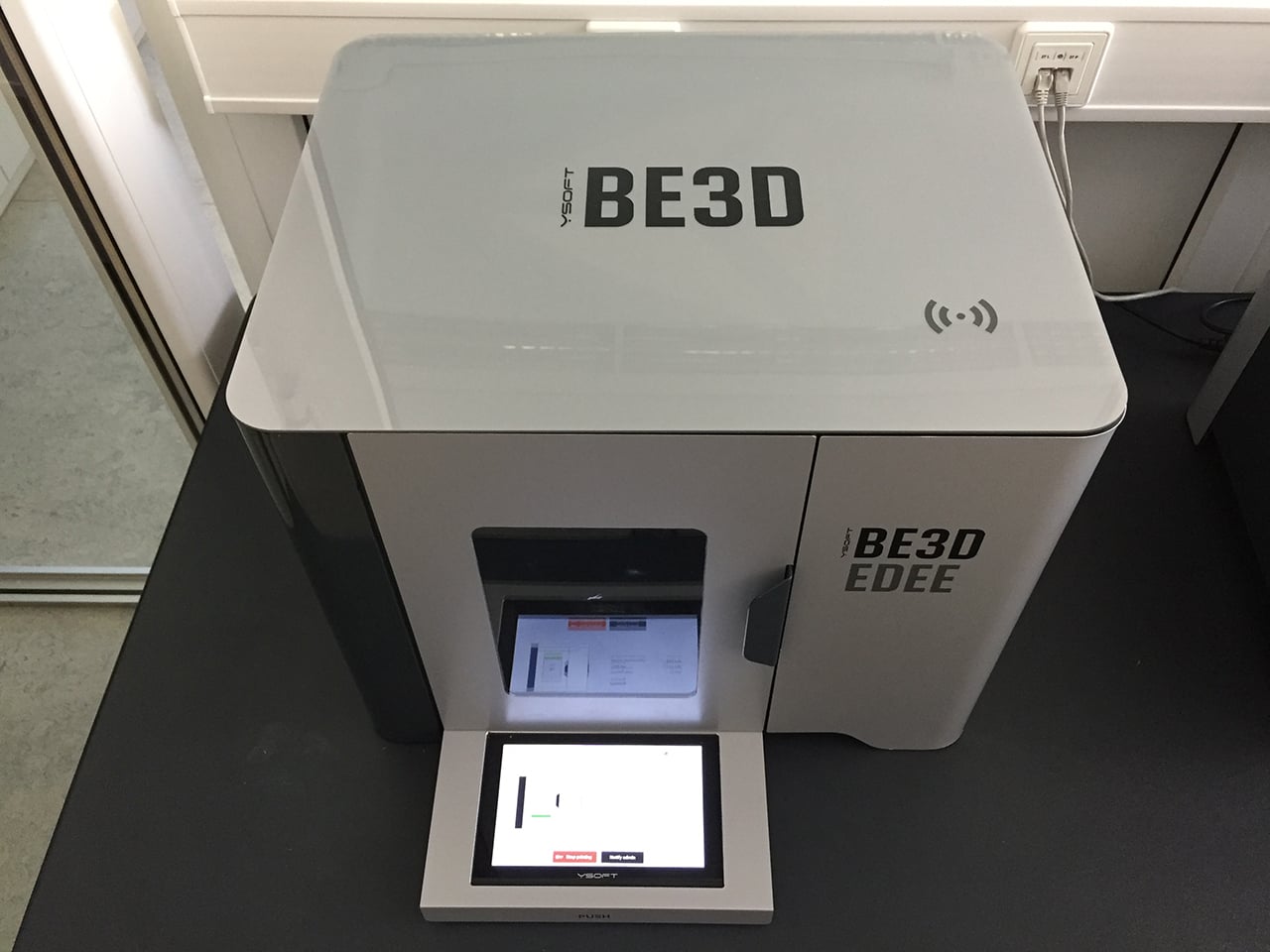 Učebna 3D tisku na Střední průmyslové škole na Proseku v Praze