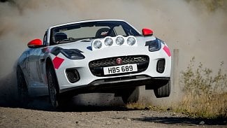 Náhledový obrázek - F-Type vyrazil mimo silnice. Speciál pro rally vznikl jako oslava 70. výročí sportovních Jaguarů