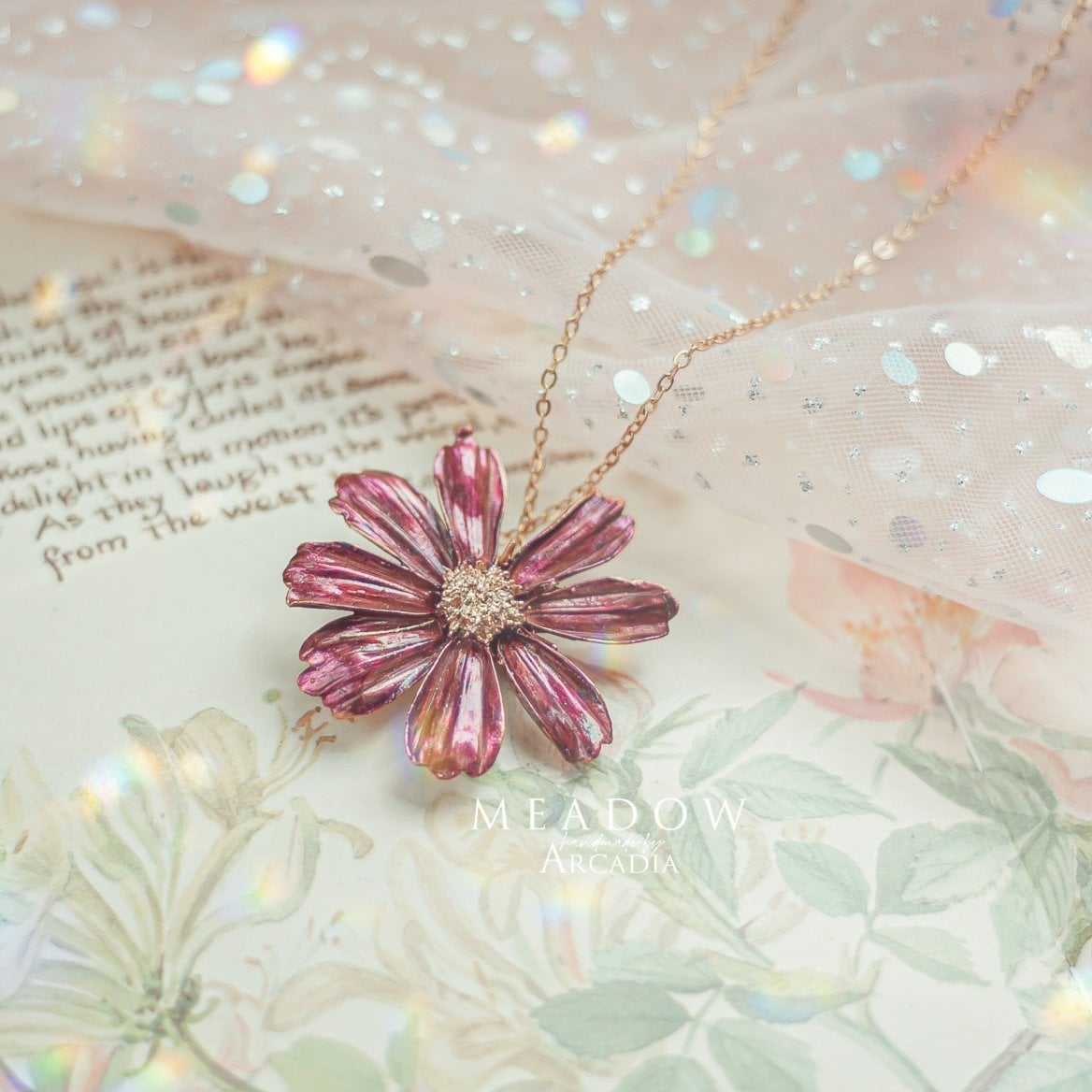 Náhrdelník krásenka od Arcadia Jewels