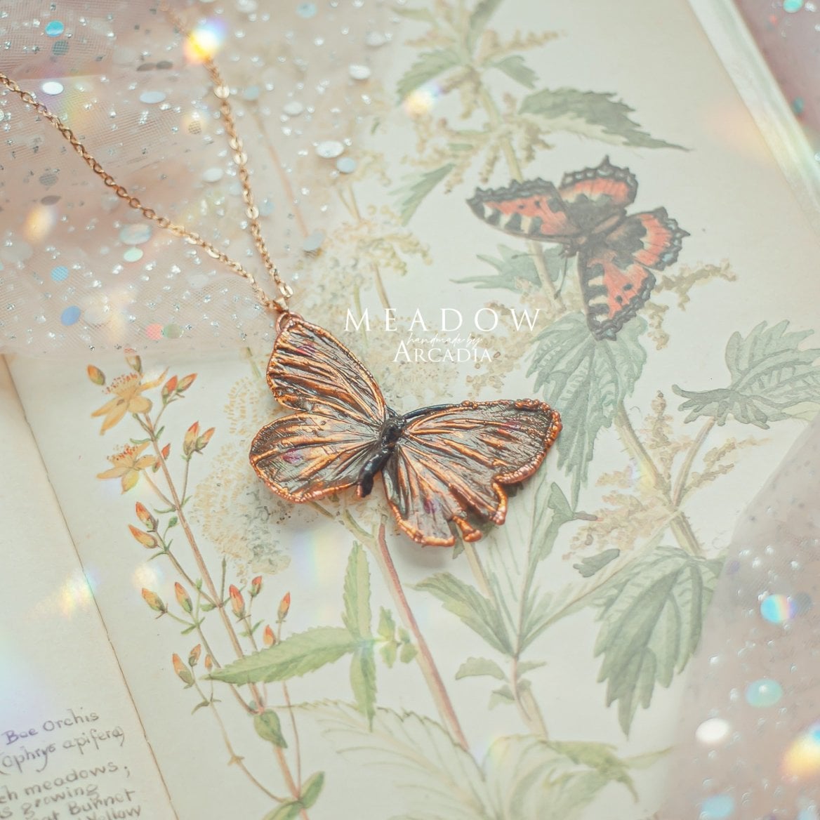 Náhrdelník motýl od Arcadia Jewels