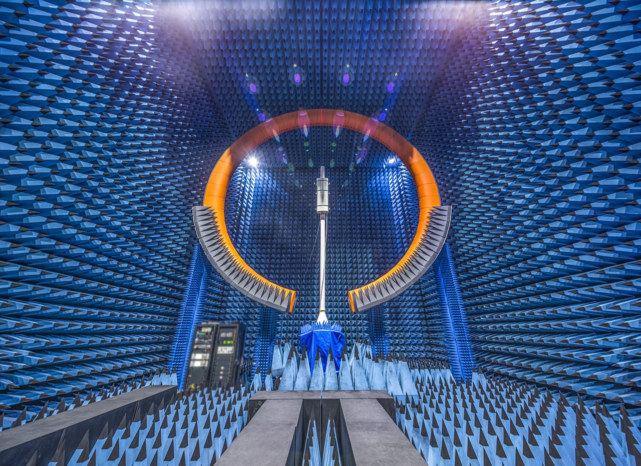 Největší světová laboratoř na testování 4G a 5G vysílačů, Dongguan