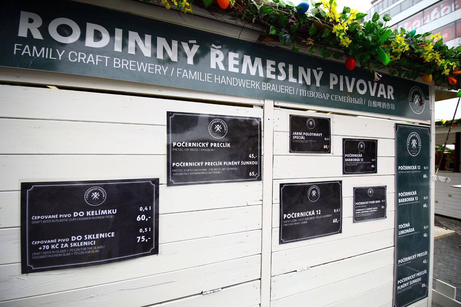 Velikonoční trhy v Praze 2018