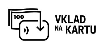 Piktogram služby Vklad na kartu