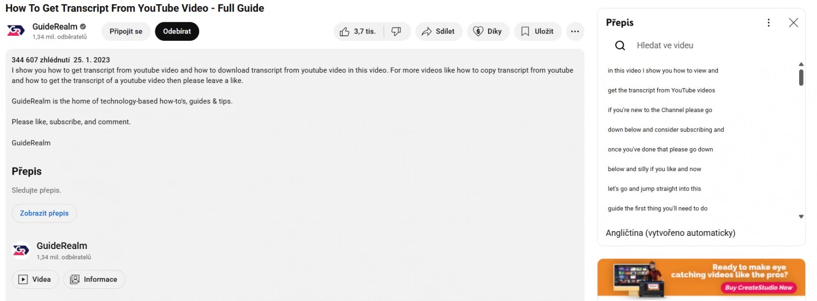 YouTube tipy a triky