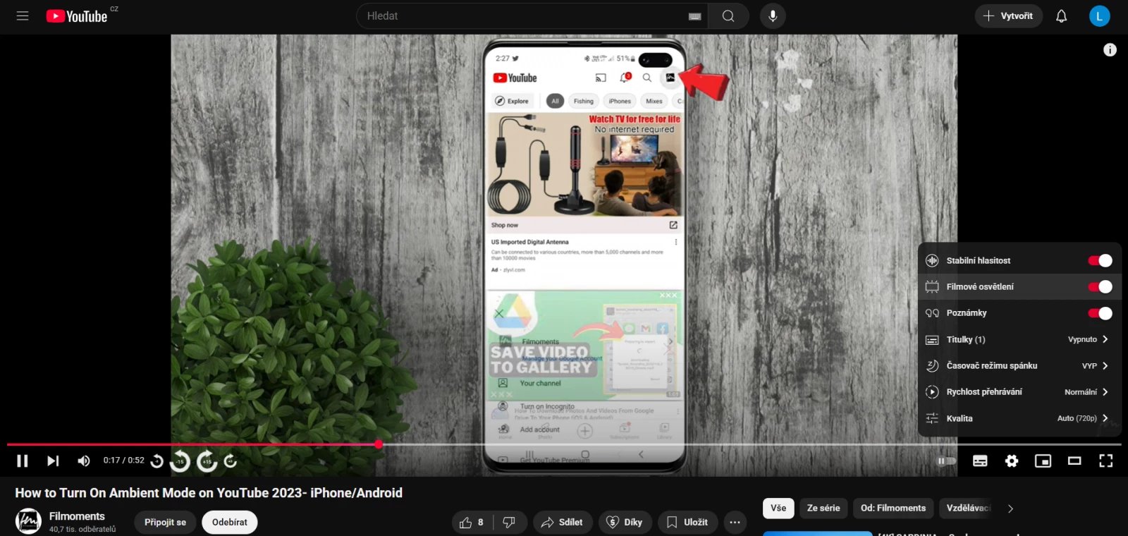 YouTube tipy a triky