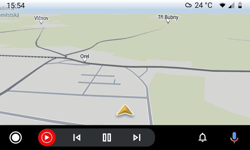Navigace pro Android Auto