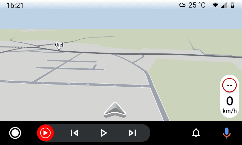 Navigace pro Android Auto