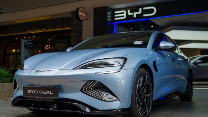 Auto čínské značky BYD