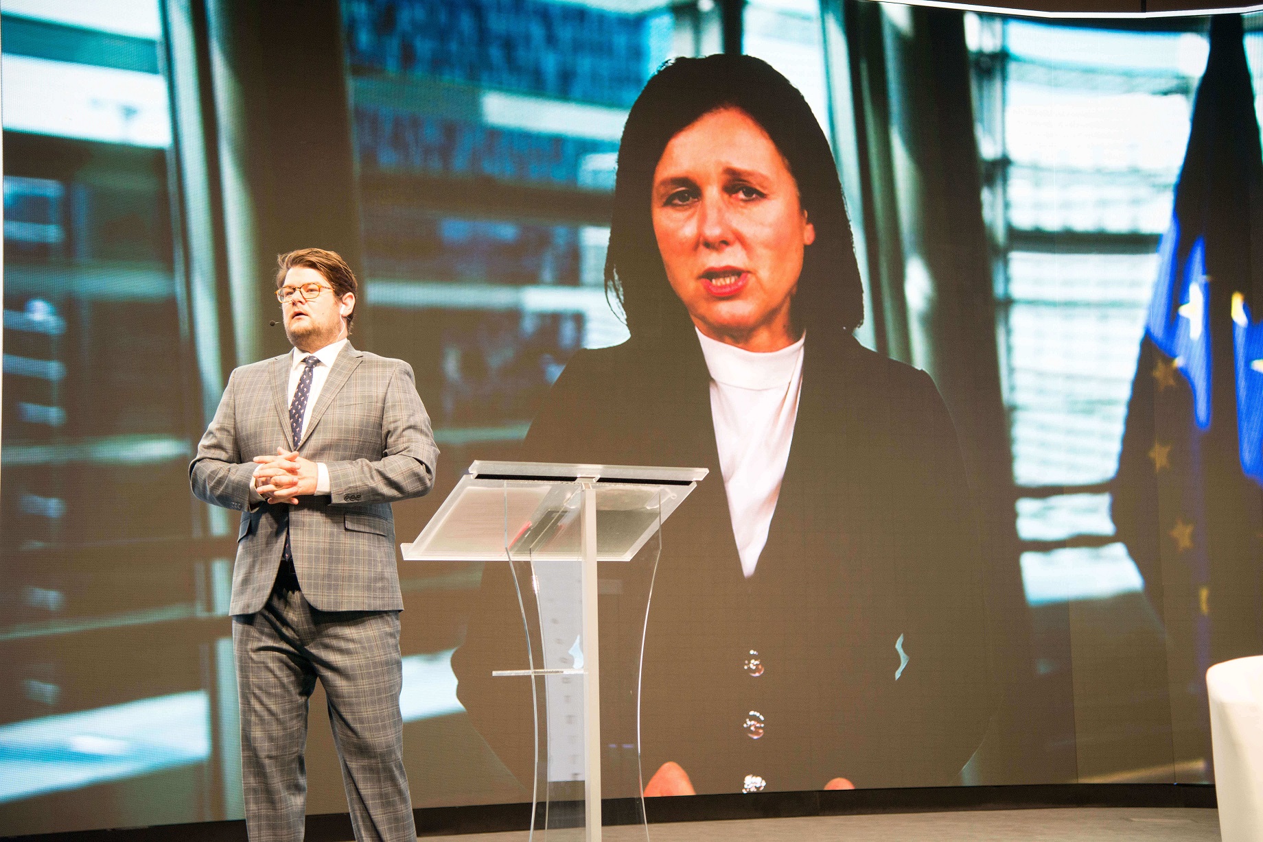 Český kyberatašé ve Spojených státech Daniel Bagge na The Prague 5G Security Conference