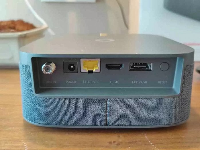 Autor: Vodafone Zadní panel Vodafone 4K Pro (Španělsko)