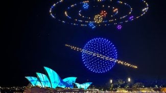 Dronová show v Sydney