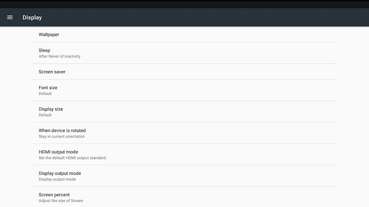 Zidoo H6 Pro - Uživatelská nastavení – rozšířená 1/2
