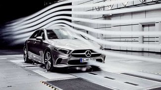 Náhledový obrázek - Mercedes-Benz třídy A s karoserií sedan bude nejaerodynamičtější auto na trhu