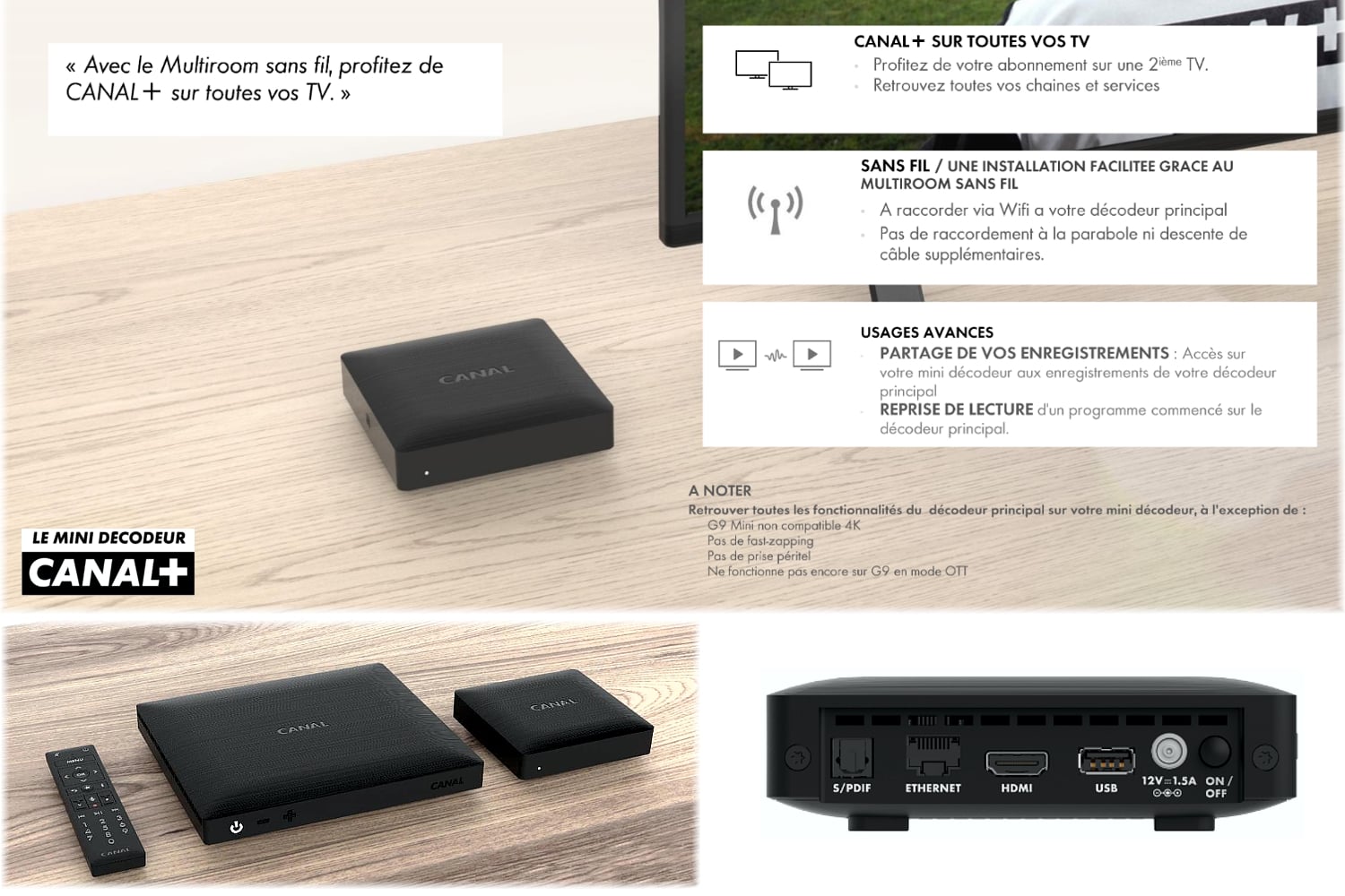 Francouzské dekodéry 4K UHD Canal+