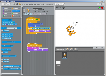 Scratch - programovací nástroj pro děti 